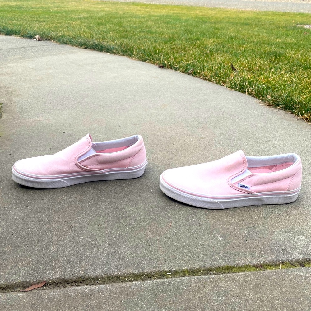 Pink slip on Vans